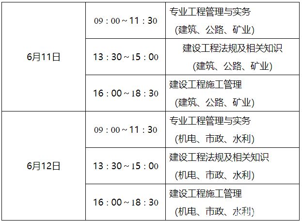 二級建造師考試地點(diǎn),全國一級建造師考試時間  第2張